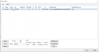 WIO Query